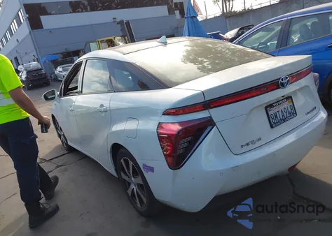 2019 Toyota Mirai z USA, uszkodzony, nr VIN JTDBVRBD3KA007200